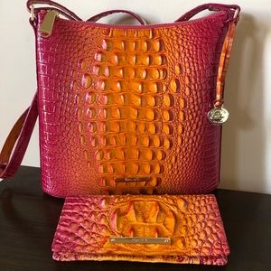 Katie Passion Fruit Crossbody Brahmin bag/wallet